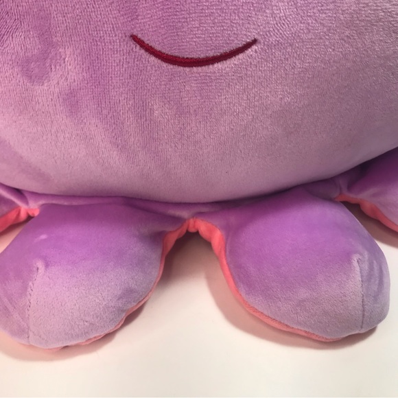 Ty Purple Plush Stuffed Animal Octavia Octopus Squishy Beanie 10" - Picture 7 of 12